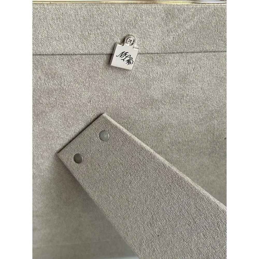 Monique Lhuillier For Royal Doulton Silver-Plated 5x7 Double Photo Frame